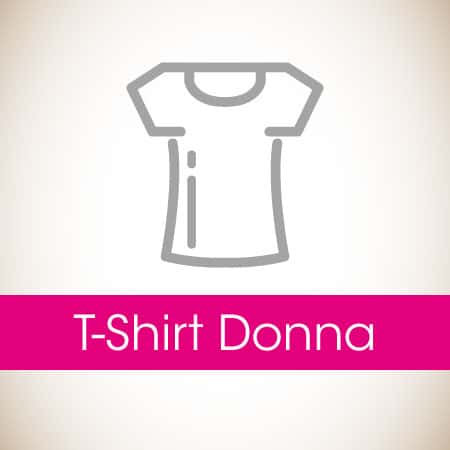 T-shirt Donna Personalizzabili