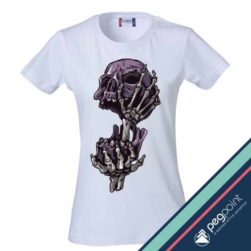 T-shirt Unisex Skull Teschio stampa digitale diretta - PegPoint