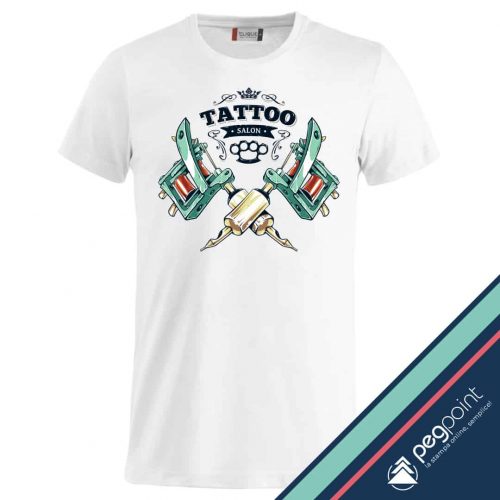 T-shirt Unisex Tattoo Studio stampa digitale diretta - PegPoint T-shirt Unisex Tattoo Studio stampa digitale diretta - PegPoint