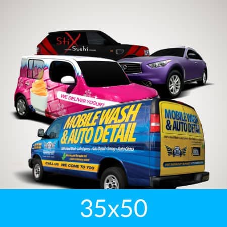 Pvc adesivo per auto e moto 35x50 - PegPoint