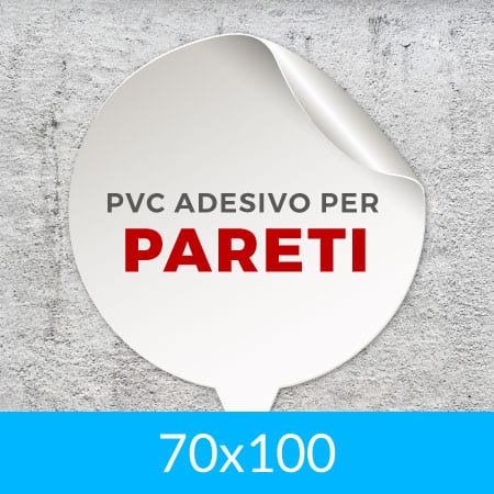 Pvc adesivo murale per pareti 70x100 - PegPoint