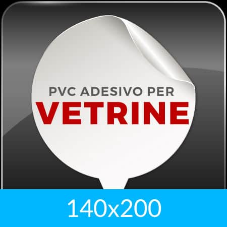Pvc adesivo per vetrine e vetri 140x200 - PegPoint