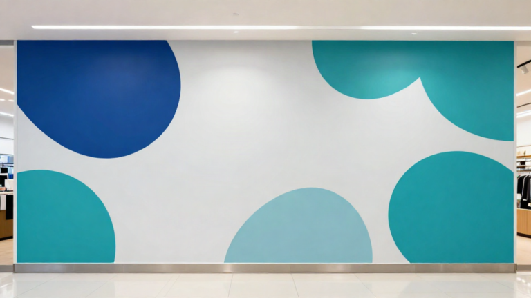 Il PVC murale negli spazi commerciali: come una parete diventa esperienza di brand