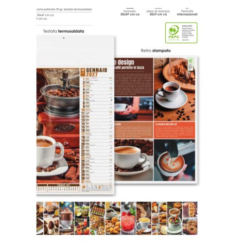 Calendario illustrato personalizzato PA148 Dolci momenti 2027