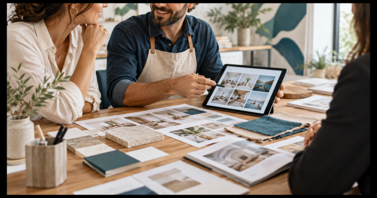 Come presentare al meglio i propri servizi con esempi, portfolio e materiali coordinati