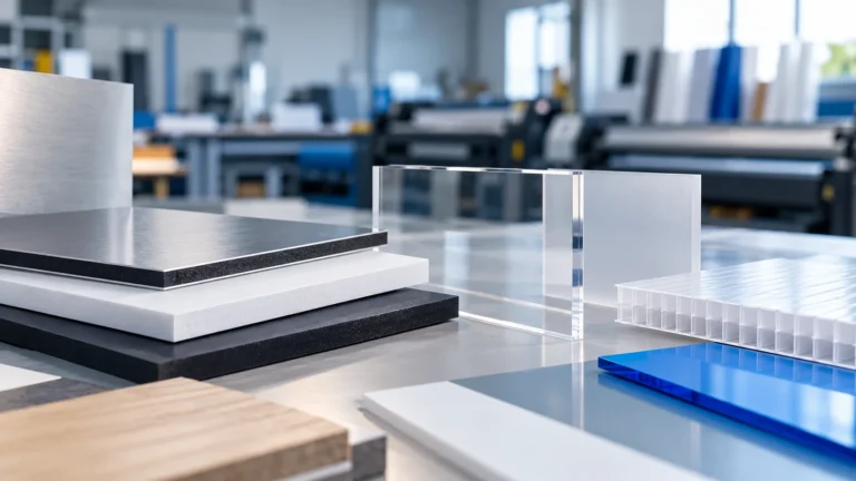Caratteristiche del materiale per insegne