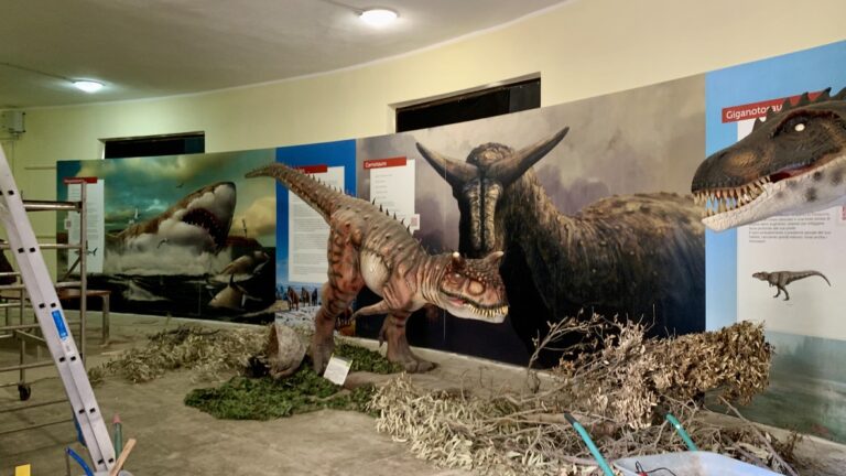 Mostra Algherex a Casa Gioiosa – 2 – stampa e installazione PegPoint
