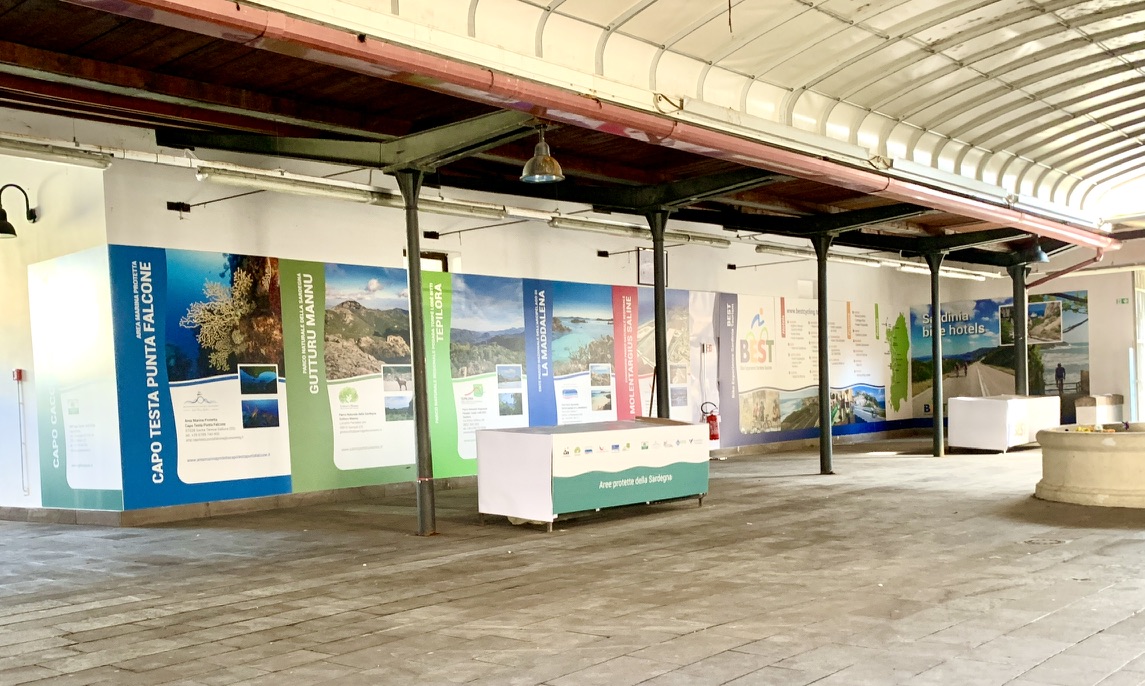 Allestimento BITAS 2023 all’Ex Mercato Civico di Alghero – foto 1