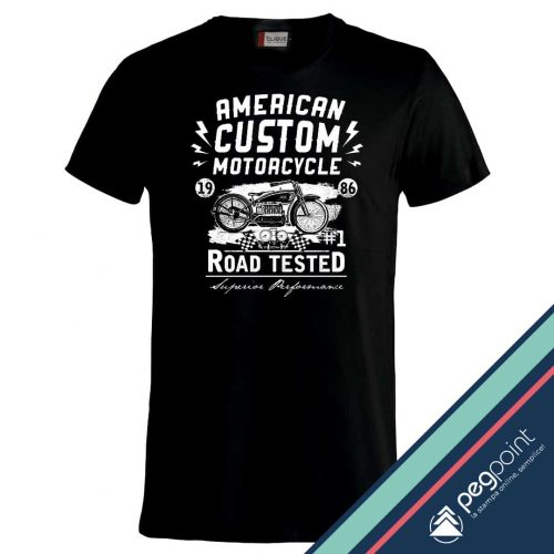 T-shirt Unisex American Custom stampa digitale diretta - PegPoint
